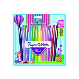 Rotulador Fibra Paper Mate Carnival Surtido Blister De 12 (Set de 12)