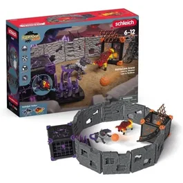 Schleich SCH42673 BattleCave Arena: Lava vs Darkness, campo de batalla para figuras de Eldrador, 7 años