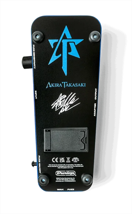 Dunlop Crybaby Fuzz Signature Akira Takasaki Pedal Wah