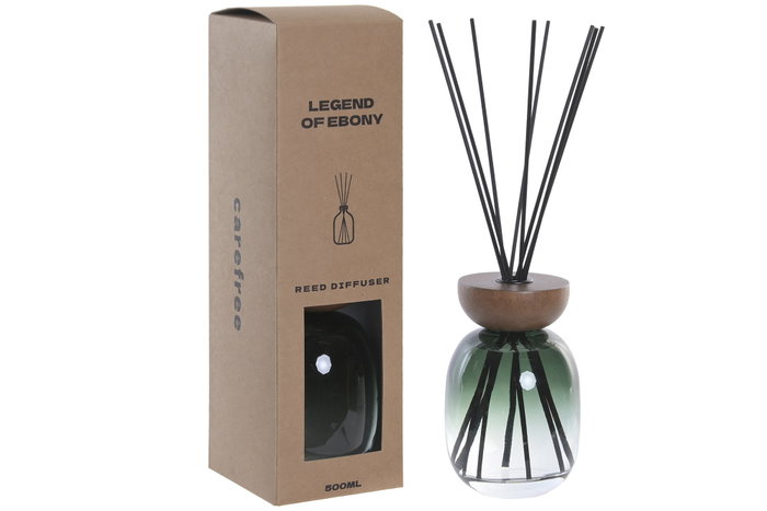 DKD Home Decor Ambientador Mikado Cristal Legend of Ebony 500 ml DKD Home Decor Ambientador Mikado Cristal Legend of Ebony 500 ml