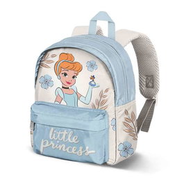 Karactermania Mochila Preescolar Cenicienta Joy Little, Ligera y Acolchada, 27 x 22 x 10 cm, Azul, Poliéster