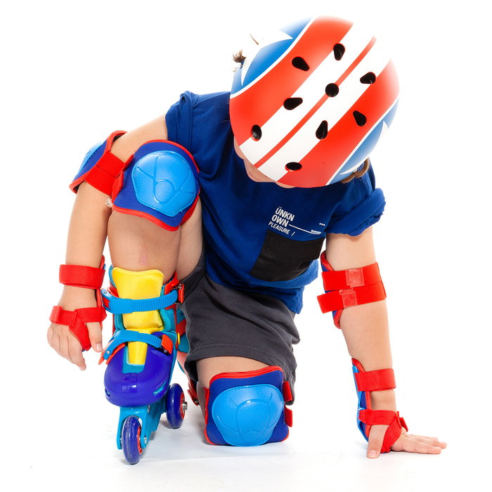 Molto Set De Protecciones Azul Talla M Molto Set De Protecciones Azul Talla M