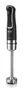 Haeger Ultra Twist Batidora de Inmersión 1500 W Negro y Plata - Cuchilla Triple Titanio Acero Inoxidable