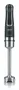 Haeger Ultra Twist Batidora de Inmersión 1500 W Negro y Plata - Cuchilla Triple Titanio Acero Inoxidable