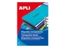 Apli Etiqueta 1224 Adhesiva Transparente 70x37 mm para Fotocopiadora Láser Caja 20 Hojas con 480 Etiquetas