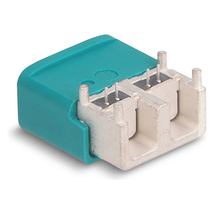 DeLOCK HDMTD Conector Doble Macho Angulado para PCB, 100 Ω, Azul y Plata, Plástico y Latón DeLOCK HDMTD Conector Doble Macho Angulado para PCB, 100 Ω, Azul y Plata, Plástico y Latón