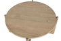 DKD Home Decor Mesa Centro Mango Natural 80 x 80 x 41 cm