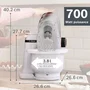 Bosch MUMS2AW21 Procesador de Alimentos Serie 2, 700W, 3.8L, 4 velocidades, Picadora de carne, 3 discos, Blanco