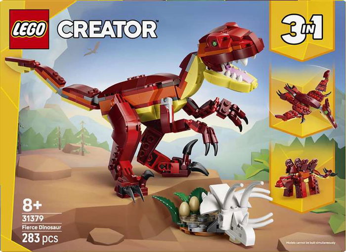 Lego Creator Juego de Construcción Feroz Dinosaurio 31058 para niños de 7+ años