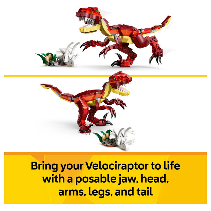 LEGO Creator 3 en 1 Feroz Dinosaurio 31379
