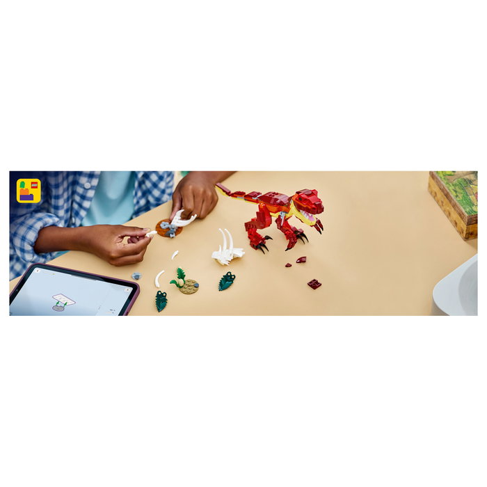 LEGO Creator 3 en 1 Feroz Dinosaurio 31379