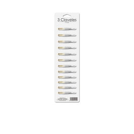 Tres Claveles Pinza Cangrejo P.Oro 8 cm. Pack 12 Unidades