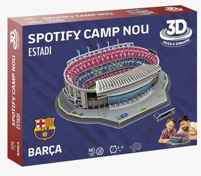 Eleven Force Estadio Spotify Camp Nou F.C. Barcelona Ef16423/16522 Modelo 3D Eleven Force Estadio Spotify Camp Nou F.C. Barcelona Ef16423/16522 Modelo 3D