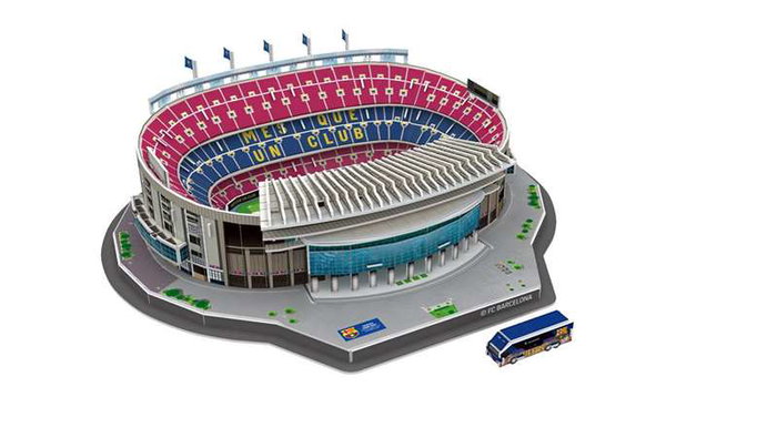 Eleven Force Estadio Spotify Camp Nou F.C. Barcelona Ef16423/16522 Modelo 3D Eleven Force Estadio Spotify Camp Nou F.C. Barcelona Ef16423/16522 Modelo 3D