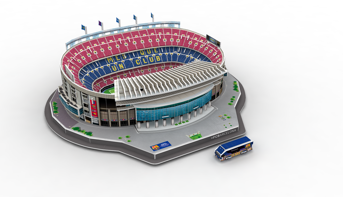 BANBOTOYS Puzzle 3D Estadio Spotify Camp Nou F.C. Barcelona