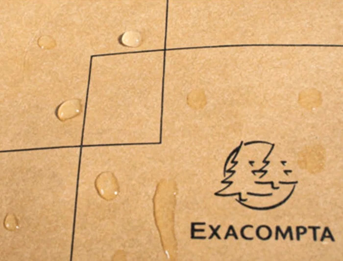 Exacompta Maletín Eterneco para Portátil 15" Imitación Cuero Vegetal Marrón 40x29x13 cm