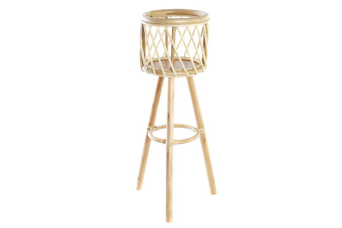 DKD Home Decor Macetero Bambú Natural 23x20x70 cm DKD Home Decor Macetero Bambú Natural 23x20x70 cm