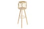 DKD Home Decor Macetero Bambú Natural 23x20x70 cm