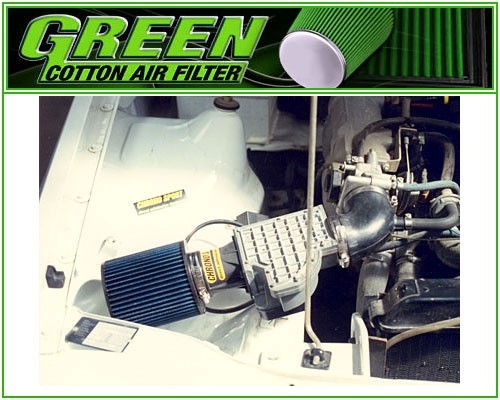 Green Filters Kit Admisión Directa P043, Mejora de Rendimiento Motor Green Filters Kit Admisión Directa P043, Mejora de Rendimiento Motor