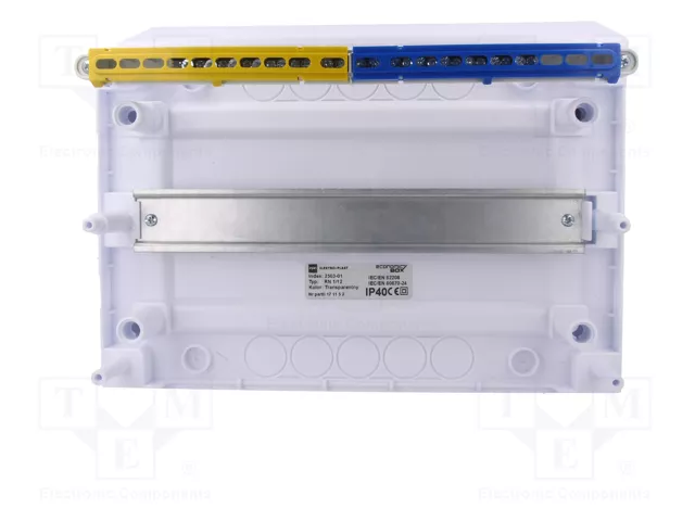 ELEKTRO-PLAST NASIELSK ECONOMIC BOX Carcasa para 12 módulos, IP40