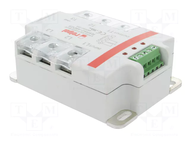 RELPOL RSR62-48D25 Relé de semiconductor trifásico 25A 24-530VAC