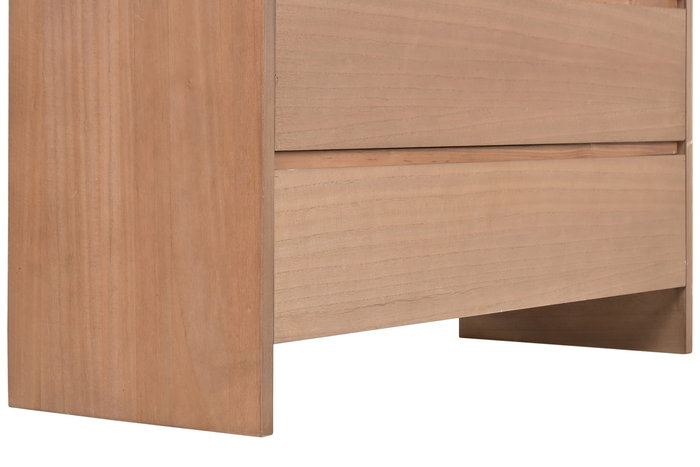 DKD Home Decor Curio25 Cómoda Marrón 40 x 74 x 100 cm Urban