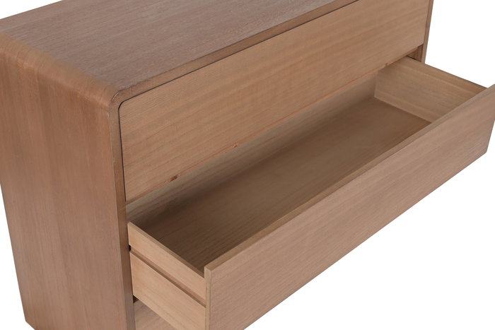 DKD Home Decor Curio25 Cómoda Marrón 40 x 74 x 100 cm Urban