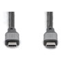 Digitus Cable de Conexión USB4.0 USB-C a USB-C 40Gbit/s 1m Negro