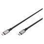 Digitus Cable de Conexión USB4.0 USB-C a USB-C 40Gbit/s 1m Negro