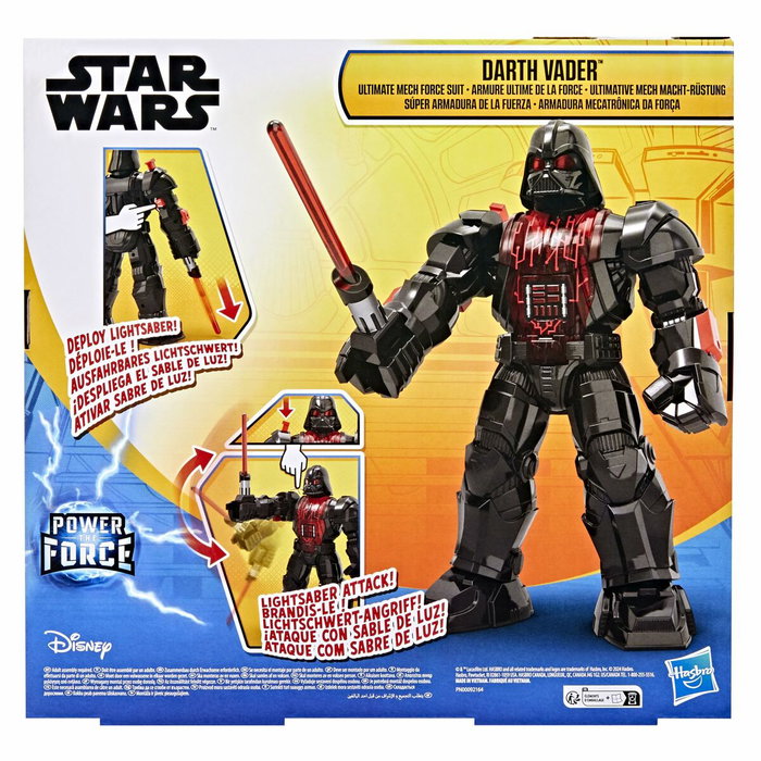 Hasbro Darth Vader Ultimate Force Armor de 11 pulgadas Star Wars Epic World of Action Hasbro Darth Vader Ultimate Force Armor de 11 pulgadas Star Wars Epic World of Action
