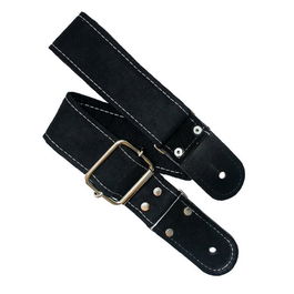 Kidam Correa Acabado En Piel Gamuza Color Negro