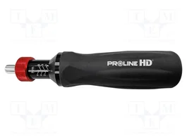 PROLINE Destornillador dinamométrico 1-6Nm 1/4 pulgada 195mm