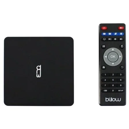 ANDROID TV BILLOW MD07TV - 4K - QC 1.5GHZ - 1GB DDR3 - 8GB - ANDROID 4.4 - WiFi - HDMI - USB - RANURA MICROSD - SALIDA OPTICA - NEGRO ANDROID TV BILLOW MD07TV - 4K - QC 1.5GHZ - 1GB DDR3 - 8GB - ANDROID 4.4 - WiFi - HDMI - USB - RANURA MICROSD - SALIDA OPTICA - NEGRO