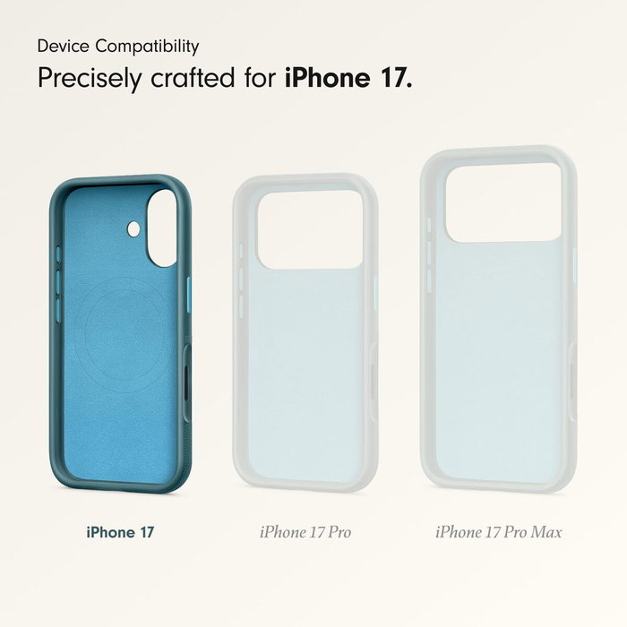 Beats Funda Resistente para iPhone 17 con MagSafe, Azul Rocky Mountain