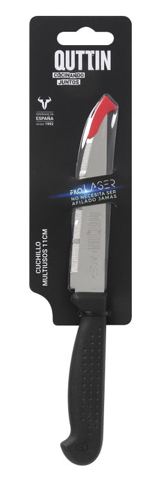 Quttin Cuchillo Multiusos 11cm LASER (Pack de 36 unidades) lifetyle
