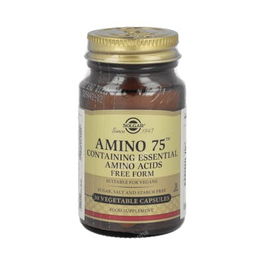 SOLGAR Amino 75 30Cap L-fenilalanina L-histidina L-isoleucina L-leucina L-lisina L-metionina L-treonina L-valina