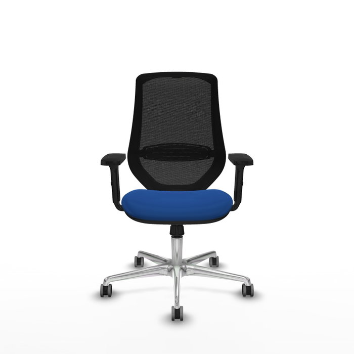 PIQUERAS Y CRESPO Silla de oficina Mardos con mecanismo Sincro, Azul y Negro PIQUERAS Y CRESPO Silla de oficina Mardos con mecanismo Sincro, Azul y Negro