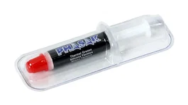 Phasak DTA-018 Pasta Térmica Plateada 1.93 W/m·K para CPU GPU - Jeringa de 0.5g, 1 unidad