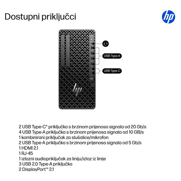 HP Z1 G1i Tower CU9 con 64GB RAM, 1TB y Windows 11 Pro