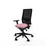PIQUERAS Y CRESPO Silla de oficina Horna Rosa con mecanismo Sincro
