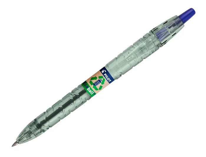 Pilot EcoBall Bolígrafo Retráctil de Plástico Reciclado, Azul, 1 mm (Set de 10) Pilot EcoBall Bolígrafo Retráctil de Plástico Reciclado, Azul, 1 mm (Set de 10)