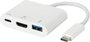 eSTUFF Hub Multiport USB-C con HDMI, USB 3.0 y Carga PD