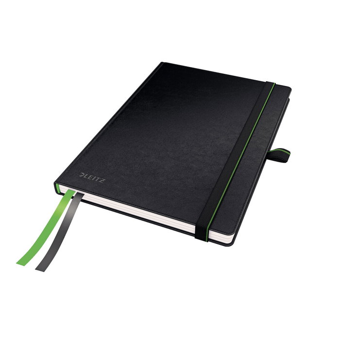 Leitz Cuaderno Complete tapa dura A5 80 hojas cuadriculado negro Leitz Cuaderno Complete tapa dura A5 80 hojas cuadriculado negro