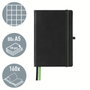 Leitz Cuaderno Complete tapa dura A5 80 hojas cuadriculado negro