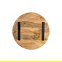 Tablero Mesa Natural Madera de Mango 60 X 60 X 3 cm