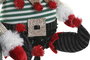 DKD Home Decor Figura Navidad Tradicional Elfo Verde Rojo Poliester 14 x 29 x 24 cm (4 Unidades)