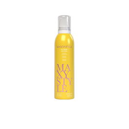 Maxy Look Style Extreme Mousse 250ml Espuma para el Cabello con Alta Fijación, Volumen y Larga Duración, Protege del Calor