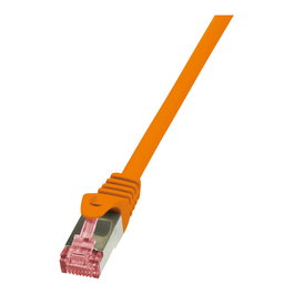 LogiLink Cable de parcheo Cat.6 S/FTP PrimeLine 1,50m naranja
