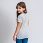 Camiseta Corta Single Jersey Punto Minnie Gris 10 Años