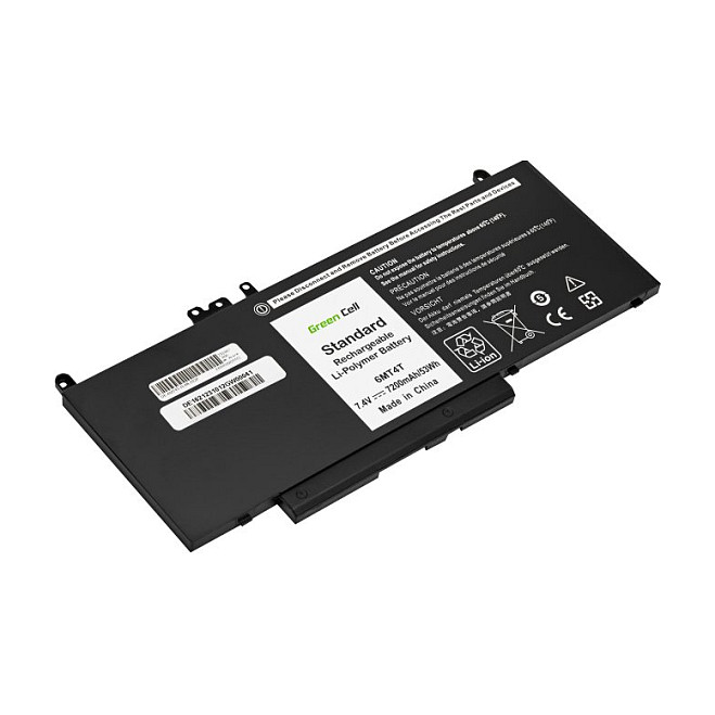 Green Cell Batería 6MT4T 07V69Y para Dell Latitude E5270 E5470 E5570